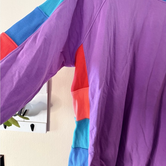 Colorful Patchwork Sweatshirt - Picture 2 of 7